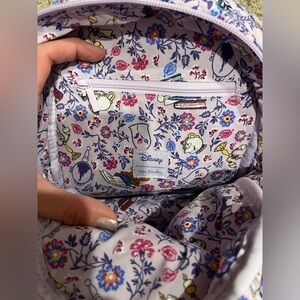 Vera Bradley Disney Beauty and The Beast mini backpack